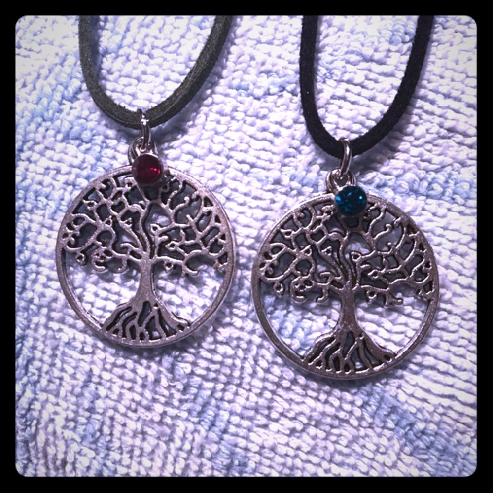 Tree Of Life birthstone Necklace
